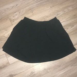 Black circle skirt